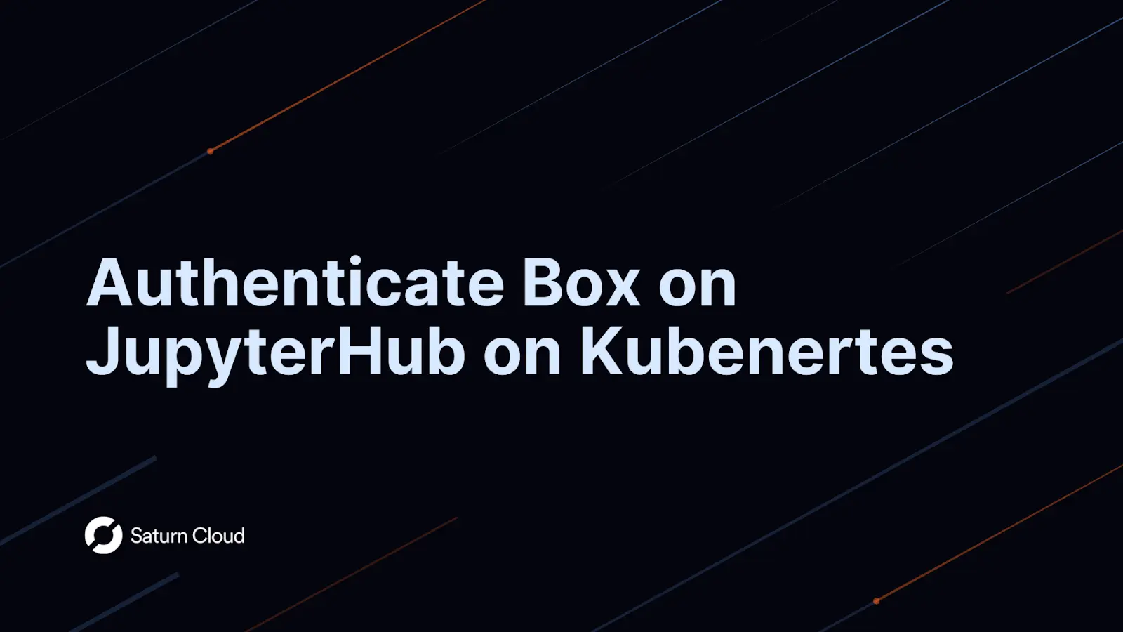 Authenticate Box on JupyterHub on Kubernetes