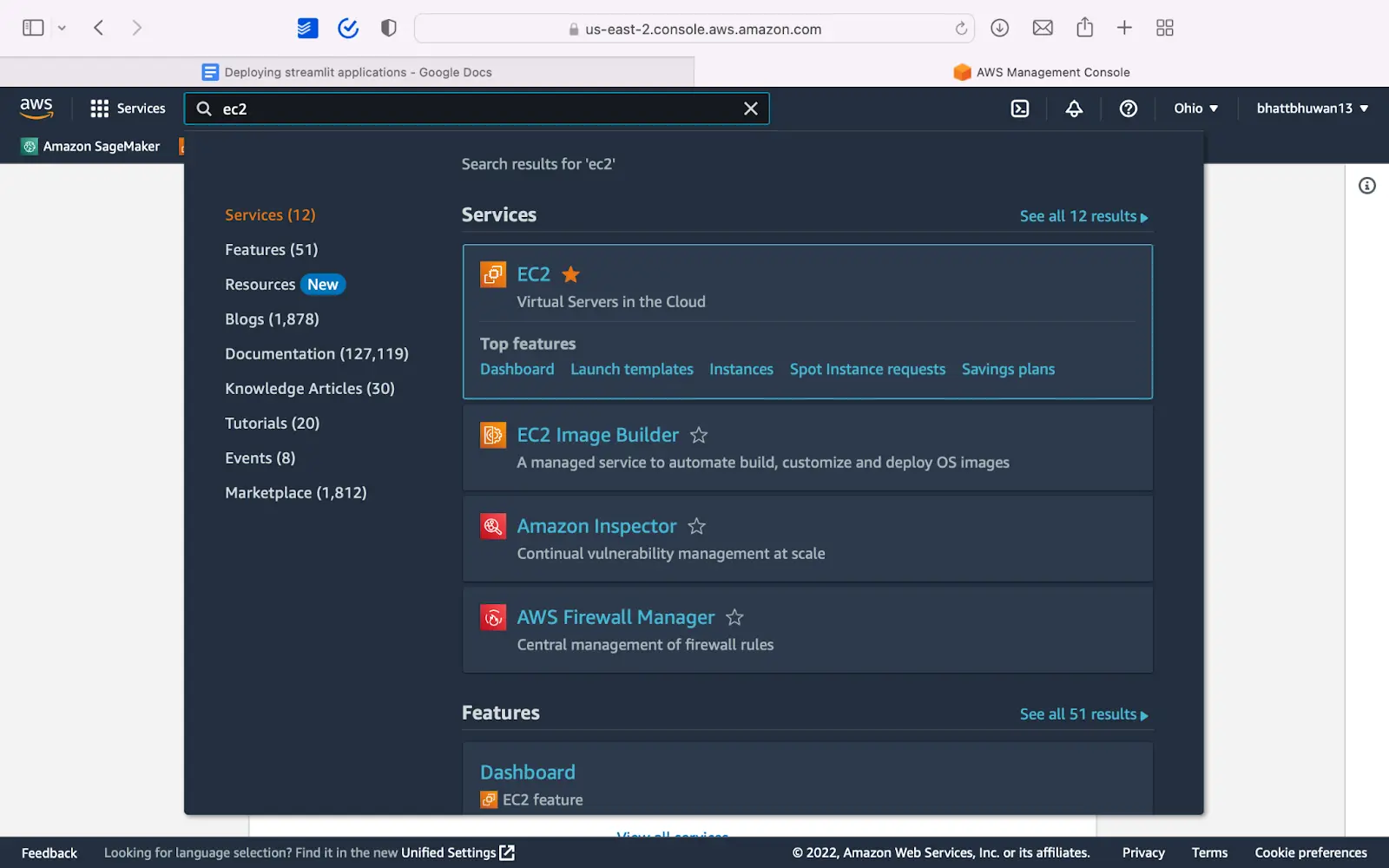 Launch AWS EC2