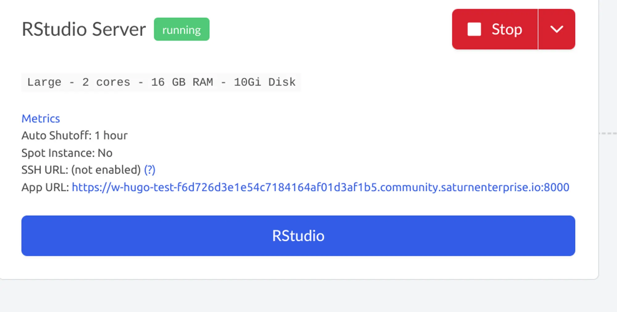 App URL